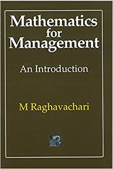 A First Course in Mathematics for Management: An Introduction