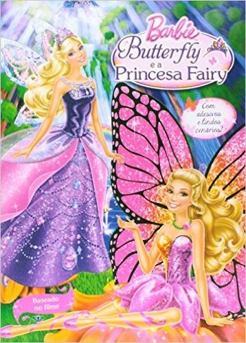 Barbie Butterfly e a Princesa Fairy - Coleção Adesivos Filmes da Barbie