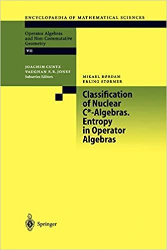 Classification of Nuclear C* -Algebras. Entropy in Operator Algebras (Encyclopaedia of Mathematical Sciences (126), Band 126)