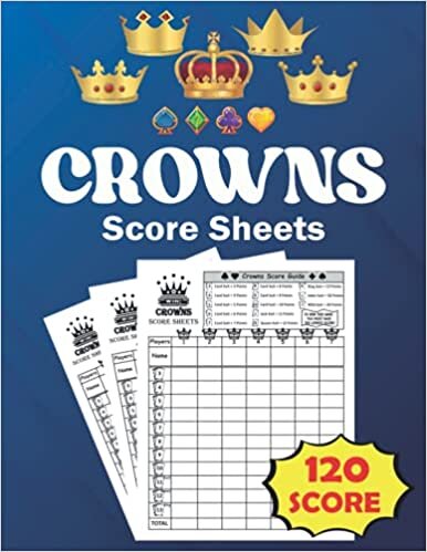 indir Crowns Score Sheets: 5 Crowns Score Sheets: 120 Large Score Pads for Scorekeeping: Crowns Score Cards, Crowns Score Pads 8.5 x 11 in, Five Crowns ... Crowns Game Cards. Crowns Scorecard, Games