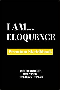 indir I Am Eloquence: Premium Blank Sketchbook