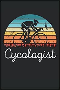 indir Cycologist Retro Cycling Bicycle Gift: 6x9 Notes, Diary, Journal 110 Page