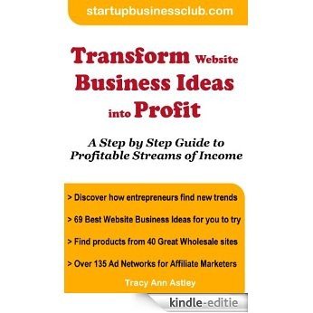 Transform Website Business Ideas into Profit: A Step-by-Step Guide to Profitable Streams of Income (English Edition) [Kindle-editie]