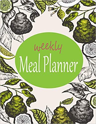 indir Meal Planner: Weekly Meal Planner&amp; Grocery List. 8.5 in x 11 in. (Food Planners)