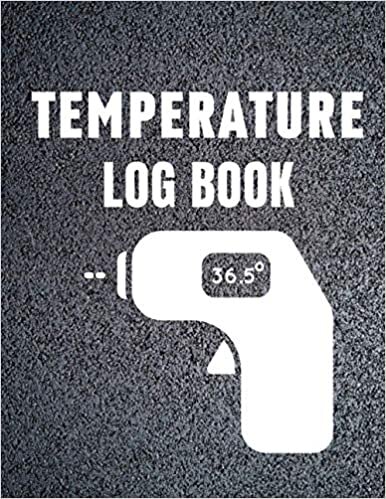 indir Temperature log book: Temperature log book for people I medical information organizer I body temperature log book 120 pages 8.5 x 11 inch