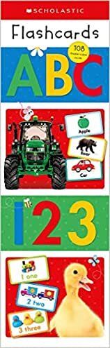 ABC & 123 Flashcard Double Pack: Scholastic Early Learners (Flashcards)