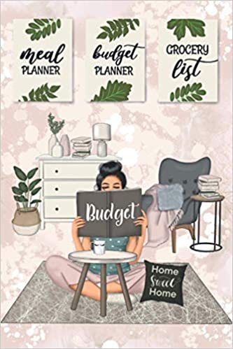 indir Meal Planner and Grocery List Notebook: 52 Week Meal Planner with Monthly Budget Notebook - Menu Planner and Grocery List for Stress Free Family Meal ... Calorie Tracker and Kitchen Conversion Chart)