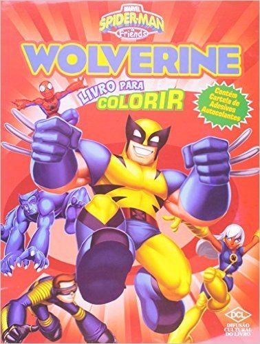 Wolverine - Livro Para Colorir