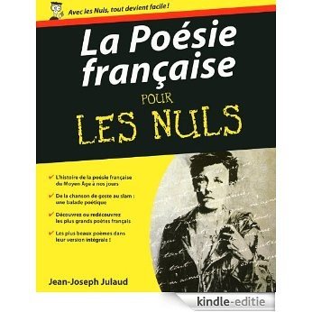 La Poésie française pour les nuls [Kindle-editie]