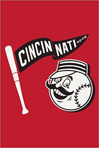 Cincinnati Reds Notebook: Minimalist Composition Book | 100 pages | 6" x 9" | Collage Lined Pages | Journal | Diary | For Students, Teens, and Kids | For School, College, University, School Supplies