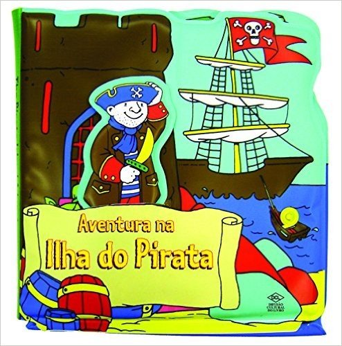 Aventura na Ilha do Pirata - Livro Para Banho