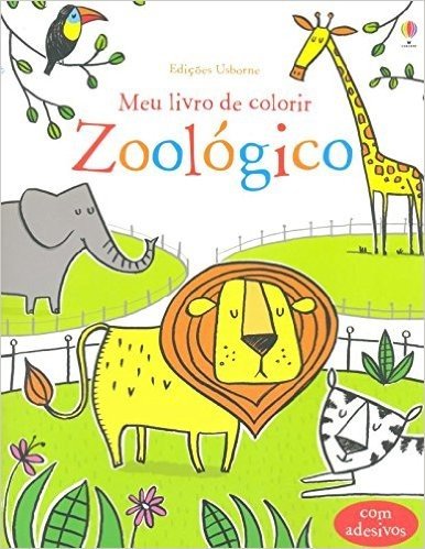 Zoológico. Meu Livro De Colorir