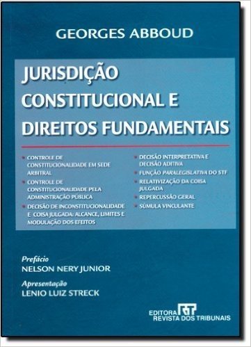 Jurisdição Constitucional E Direitos Fundamentais