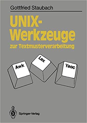 UNIX-Werkzeuge zur Textmusterverarbeitung (Informationstechnik und Datenverarbeitung)