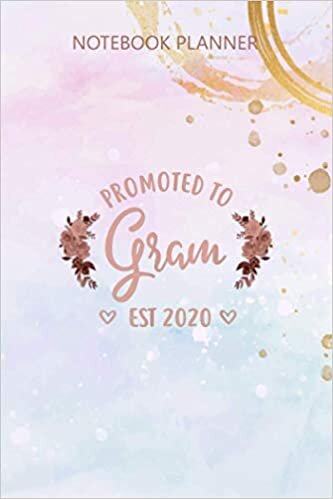indir Notebook Planner Promoted to Gram Est 2020 New Gram: Simple, Budget, Simple, Meal, Daily Journal, Agenda, Over 100 Pages, 6x9 inch