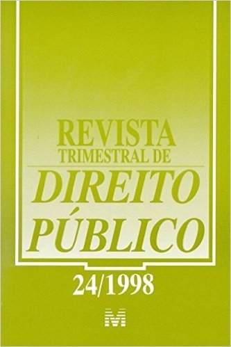 Revista Trimestral De Direito Publico N. 24
