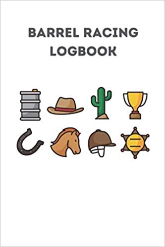 indir Barrel Racing Log Book: Rodeo Journal and Barrel Race Tracker 200 pages