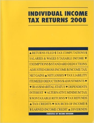 Individual Income Tax Returns, 2008, Statistics of Income