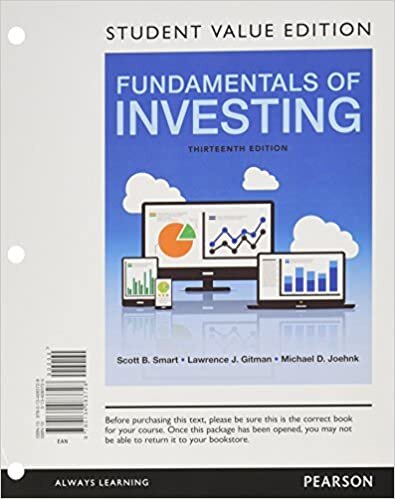 indir Fundamentals of Investing, Student Value Edition Plus Mylab Finance with Pearson Etext -- Access Card Package