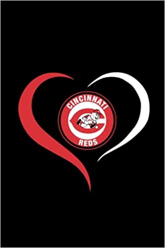 indir Cincinnati Reds Heart Notebook &amp; Journal &amp; Journal College Ruled 6x9 110 page| MLB Fan Essential | Cincinnati Reds Fan Appreciation