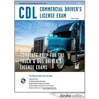 CDL - Commercial Driver's License Exam (CDL Test Preparation) [Kindle-editie]