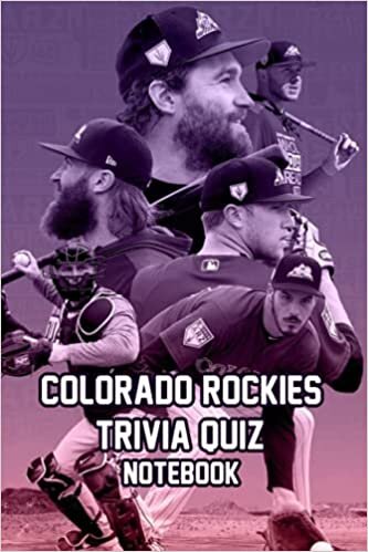 indir Colorado Rockies Trivia Quiz Notebook: Notebook|Journal| Diary/ Lined - Size 6x9 Inches 100 Pages