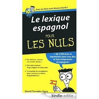Le lexique espagnol Pour les Nuls [Kindle-editie]