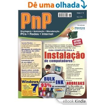PnP Digital nº 16 - Instalação de computadores, Windows 7, Bulk Ink, entendendo de som no PC, contrato mensal de manutenção [eBook Kindle]