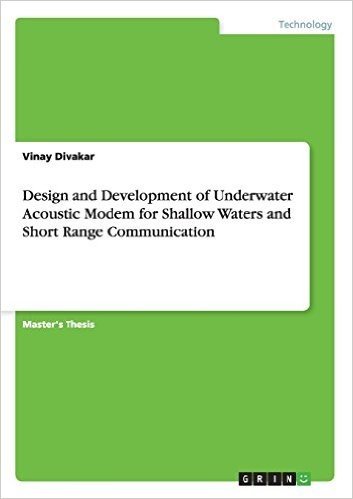 Design and Development of Underwater Acoustic Modem for Shallow Waters and Short Range Communication