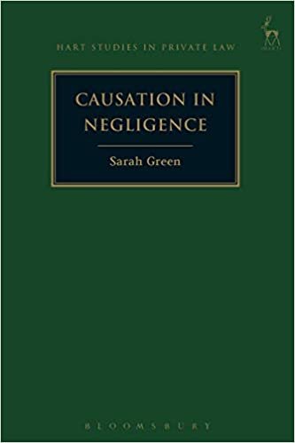 Causation in Negligence (Hart Studies in Private Law)