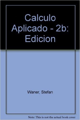 Calculo Aplicado - 2b: Edicion