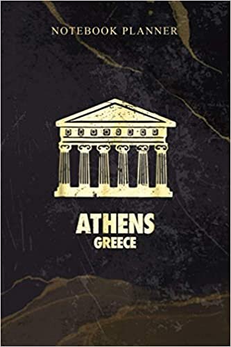 indir Notebook Planner Parthenon History of Ancient Greece: 114 Pages, Weekly, Daily, 6x9 inch, Schedule, Work List, Homeschool, Agenda