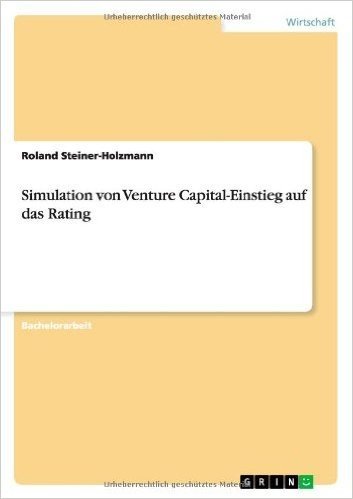Simulation Von Venture Capital-Einstieg Auf Das Rating