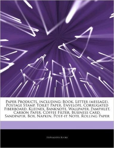 Articles on Paper Products, Including: Book, Letter (Message), Postage Stamp, Toilet Paper, Envelope, Corrugated Fiberboard, Kleenex, Banknote, Wallpa baixar