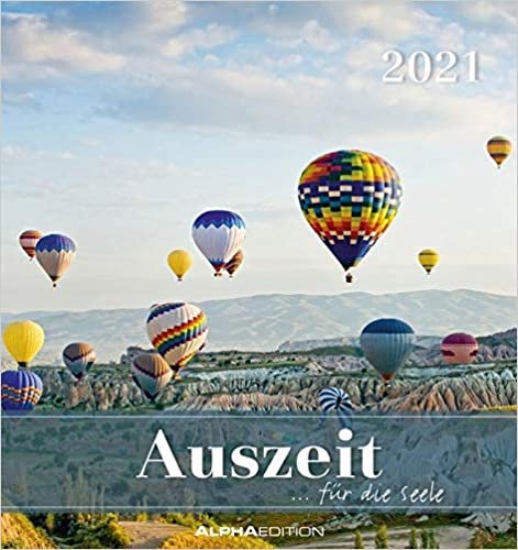 Auszeit für die Seele 2021 - Postkartenkalender