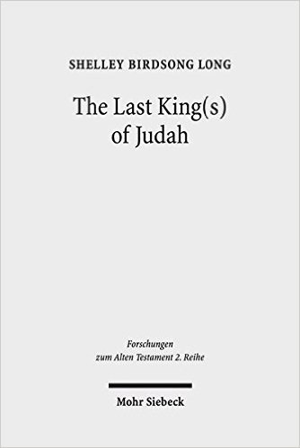 The Last King(s) of Judah: Zedekiah and Sedekias in the Hebrew and Old Greek Versions of Jeremiah 37(44):1-40(47):6