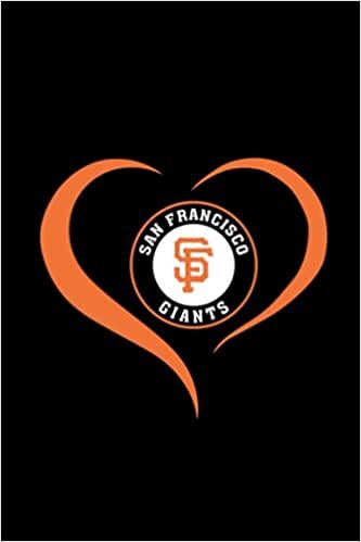 indir San Francisco Giants Heart Notebook &amp; Journal &amp; Journal College Ruled 6x9 110 page| MLB Fan Essential | San Francisco Giants Fan Appreciation