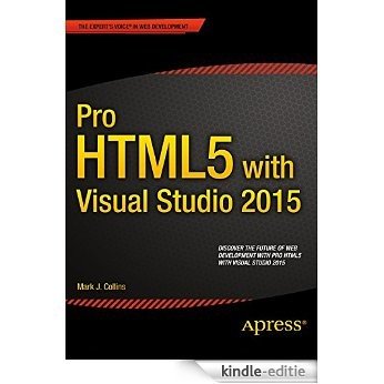 Pro HTML5 with Visual Studio 2015 [Kindle-editie]