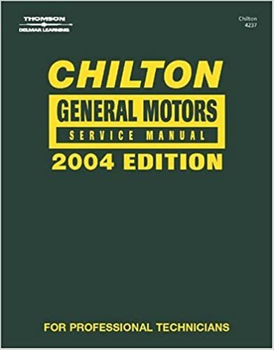 Chilton General Motors Service Manual (Chilton General Motors Service Manual (2 Vol.))