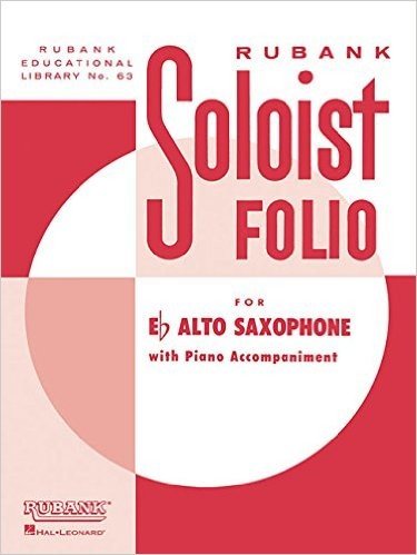 Soloist Folio: Alto Saxophone and Piano