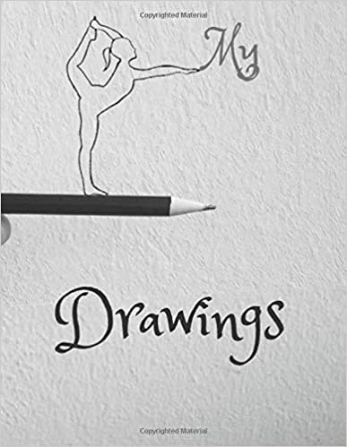 My Drawings: Perfect for Sketching, Large Sketchbook Journal Large 100 Pages, Blank 8.5 x 11 inches