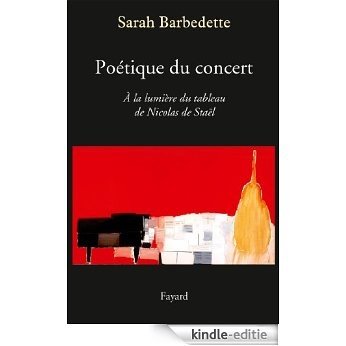 Poétique du concert (Musique) (French Edition) [Kindle-editie]
