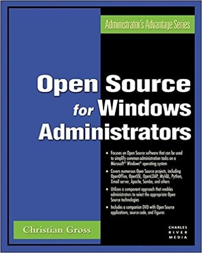 Open Source for Windows Administrators (Charles River Media Networking/Security)