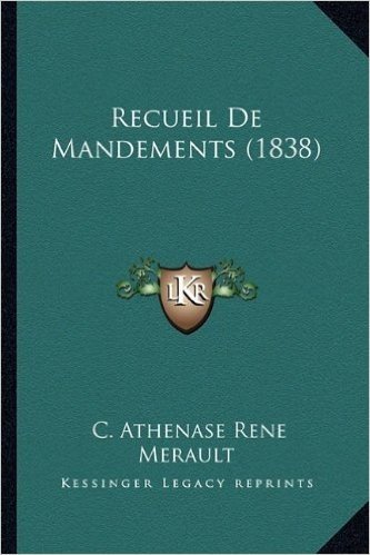 Recueil de Mandements (1838)