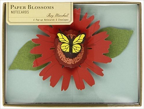 Paper Blossoms Pop-Up Notecards [With 6 Envelopes]