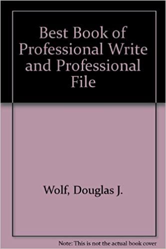 The Best Book of Professional Write and File