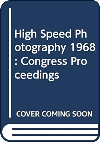 High Speed Photography 1968: Congress Proceedings