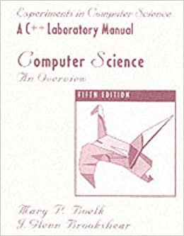 indir C++ Lab Manual for Computer Science: An Overview