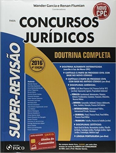 Super-Revisao - Concursos Juridicos - Doutrina Completa - 4ªed. 2016