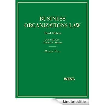 Business Organizations Law, 3d (Hornbook Series) [Kindle-editie]